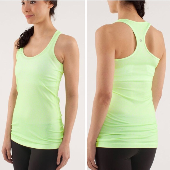 lululemon athletica Tops - Lululemon Cool Racerback Petit Dot Faded Zap 6